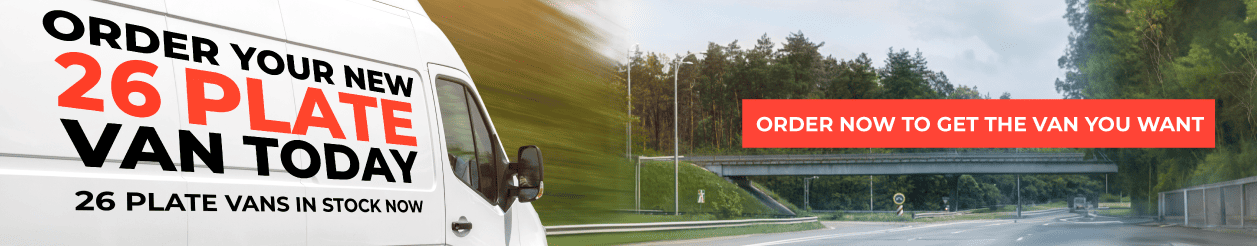 Order Your New 26 Plate Van Today