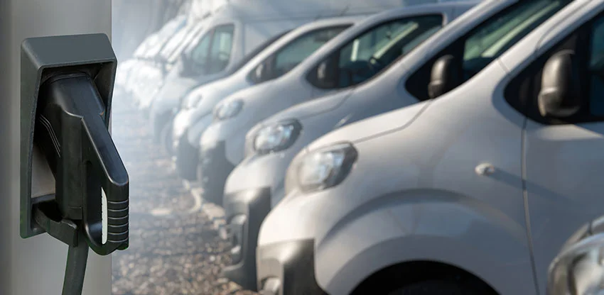 electric van fleet
